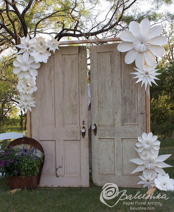 Arche avec fleurs papier © Balushka