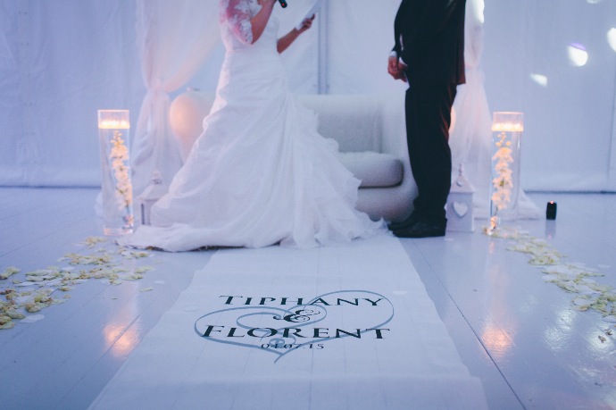 Vœux de la mariée - cérémonie laïque Tiphany & Florent © THE cérémonie / Mélanie Tuero Photographe