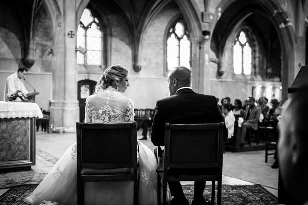 Mariage à l'église © Trentième étage