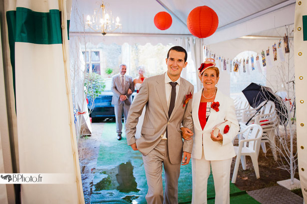 Julie et Cédric (entrée du marié) © Benjamin Brette