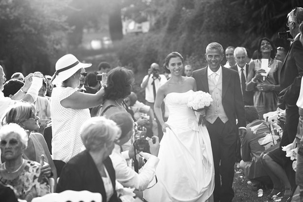 Anne-Sophie & Maxime (l'entrée de la mariée) © Jean-Louis Brun