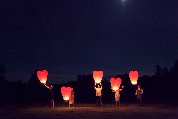 Lanternes volantes © Mademoiselle Fiona