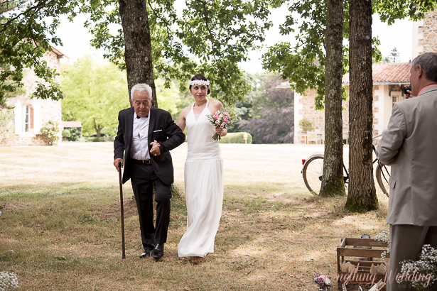 Roxanne & Guillaume (entrée) © Something Wedding