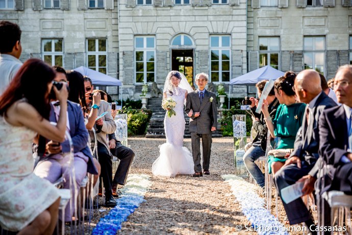 Entrée de la mariée (Cérémonie laïque Renée & Alexis)