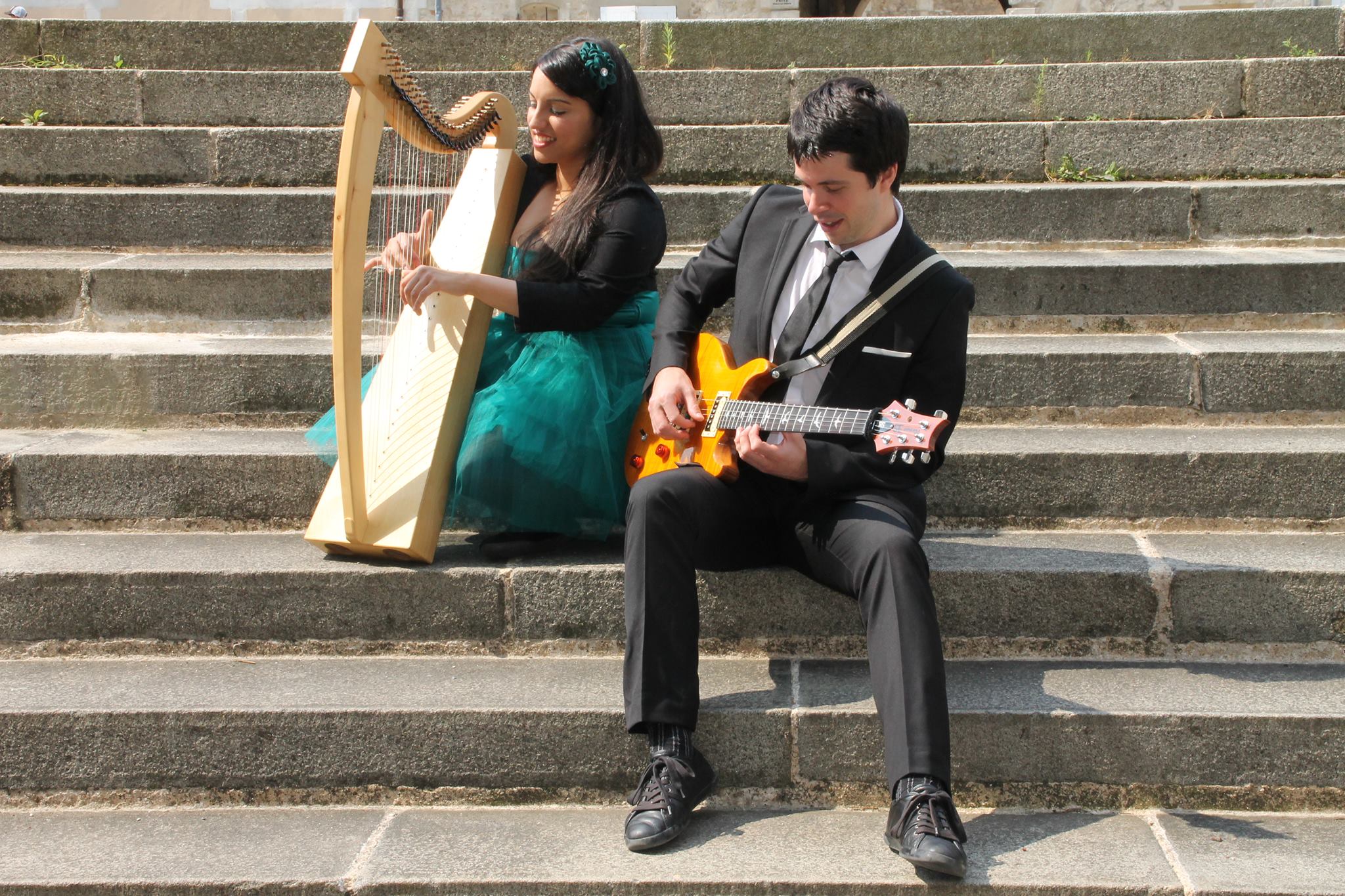 Harp and weddings (Musiciens cérémonie laïque)